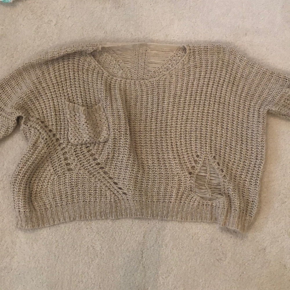 Slouchy sweater